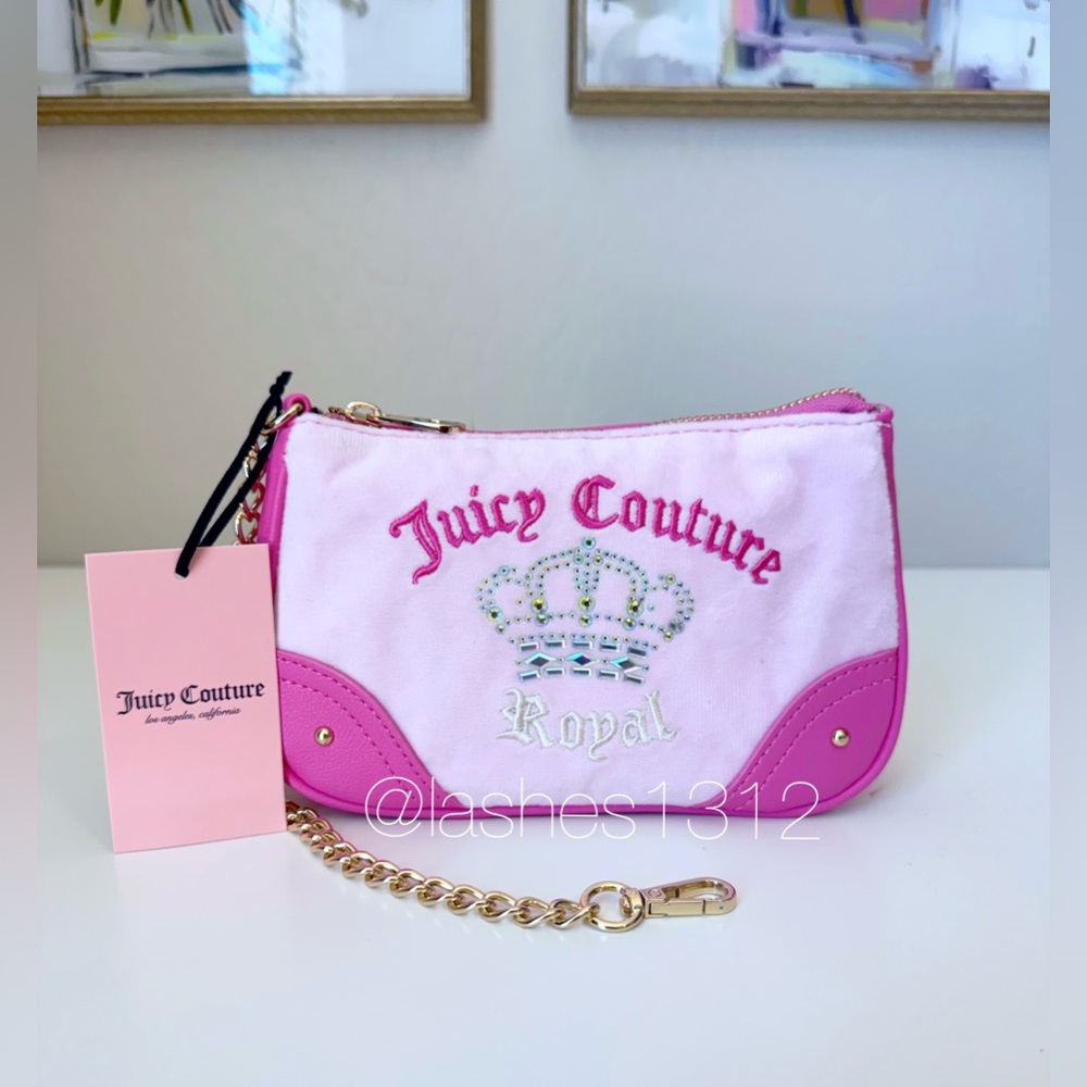 JUICY COUTURE Bag Juicy Kingdom Mini Wristlet Purse - Pink